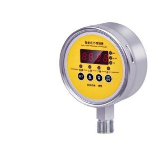 MENGCHUAN Intelligent Digital Pressure Gauge Controller (-0.1 to 100 MPa) for Water Gas Oil Pressure Heating Systems