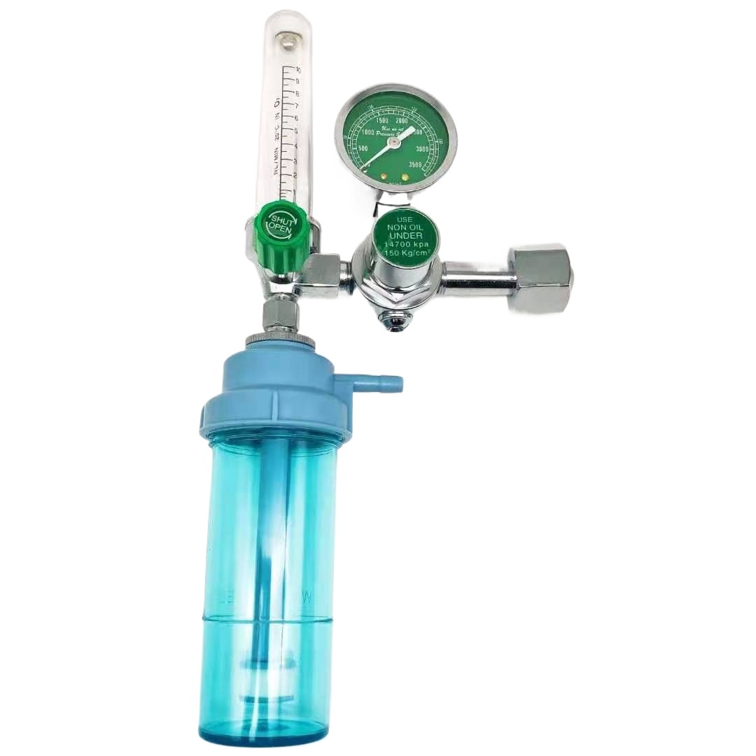 Medical Oxygen Regulator with Flow Meter (0-25 MPa, 1-15 L/min) for Oxygen Cylinder Inhaler, YR-88 Type - Image 2