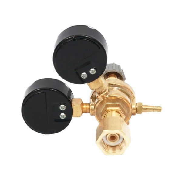 Yongheng Mini Argon/CO2 Gas Pressure Regulator Reducer with Dual Gauges for Welding - Image 3