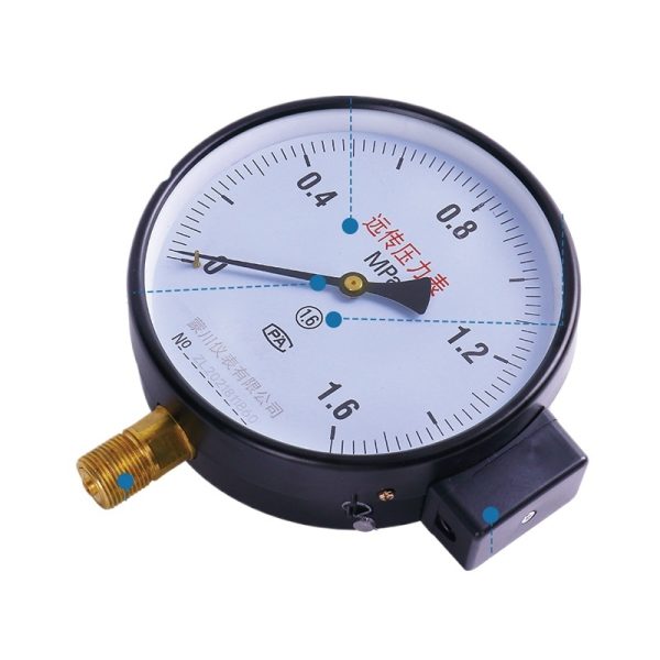Mengchuan Instrument YTZ150 Remote Pressure Gauge (0-1.6MPa, 1.6 Accuracy) for Constant Pressure Water Supply Frequency Converters, HVAC Systems, Replaces YTZ150 Sensor - Gambar 2