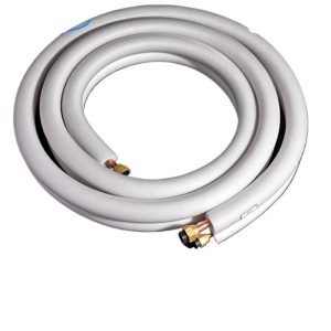 Copper Insulated HVAC Line Set (6.35mm OD + 9.52mm OD) for Mini Split Air Conditioning Systems