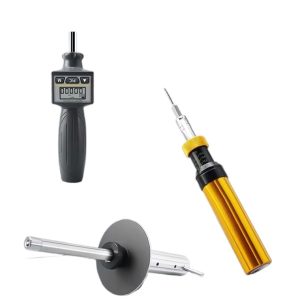 ELECALL Industrial Digital Torque Screwdriver High Precision Adjustable Torque Wrench with Bits