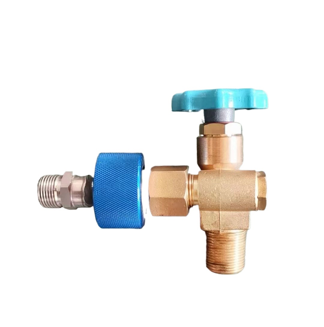 Braveman QF-40B Nitrogen Argon Hydrogen Oxygen Gas Cylinder Valve (20MPa) for Gas Conservation - Image 2