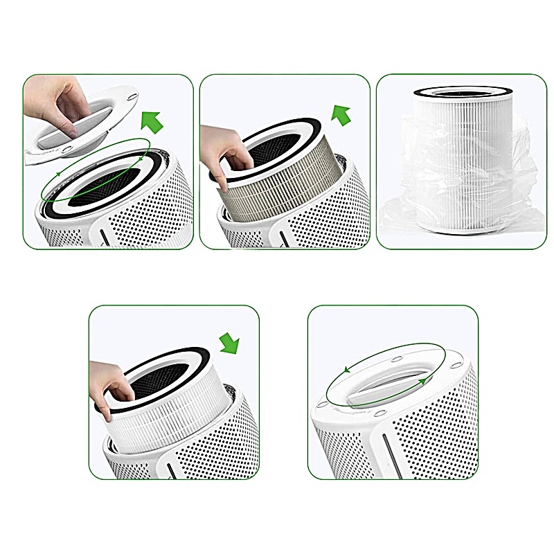 Carbon HEPA Air Purifier Filter for Afloia KILO, KILOPLUS, MIRO, MIRO PRO and MORENTO MR-Kilo Air Purifier - Image 2