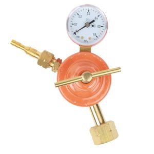 Propane Pressure Regulator with Gauge (0-0.6 MPa) for Gas Systems