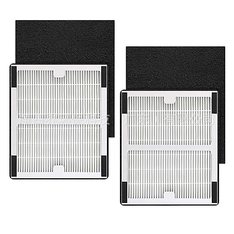 Replacement Activated Carbon Pre-Filter & True HEPA Filter for Idylis AC-2125 AC-2126 Air Purifier, Replaces IAF-H-100B IAP-10-125 - Image 2