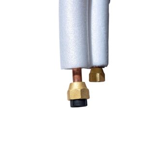 Pure Copper Air Conditioner Extension Tube (12.7*0.6/19.05*0.8) with Pearl Cotton Insulation for 5P AC External Units, Customizable Lengths