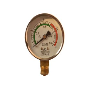 Factory Supply Air Compressor Pressure Gauge Y60 1.6MPa with Brass Connector for Air Tools