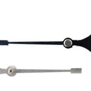 Precision Pointer Pressure Gauge Needle Set Total Length 34mm, Center Distance 38.5mm compatible with Y60 Photoelectric Gauges, Replaces 1259#