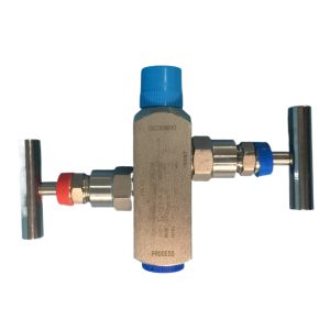 2-Valve Manifold with 1/2 NPT for Rosemount Transmitter