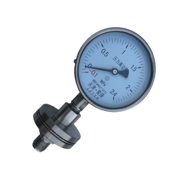Tianjin XINGYUAN Anti-Vibration Pressure Vacuum Gauge (0-2.4 MPa, YF-100BML/YFN-100BMP) for HVAC Systems - Imej 3