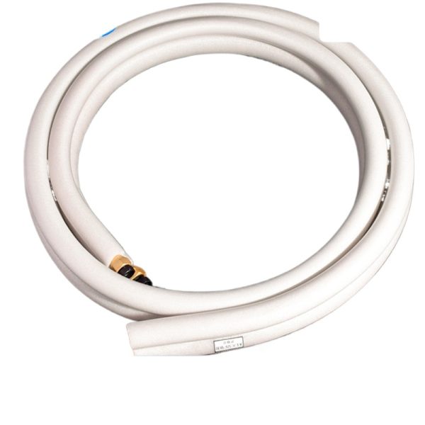 Pre-Insulated Copper Pipe Line Set (12.7x0.6mm + 19.05x0.8mm) for 5HP Inverter Air Conditioners, Universal Extension Tube