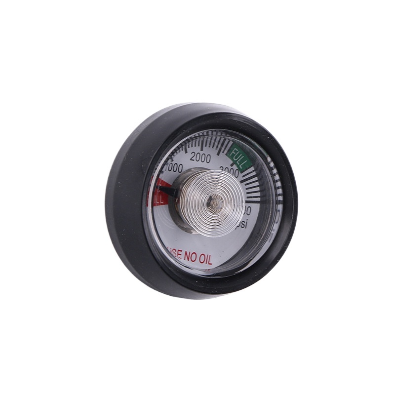 Bourdon Tube Pressure Gauge (0-4000 psi, 37mm, Axial) for Fire Extinguishing Systems - Image 2