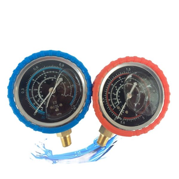 Refrigeration Pressure Gauge Set (0-1.5MPa, 0-3.5MPa) for R-22, R-12, R-502, R-134a HVAC Systems - รูปภาพ 3