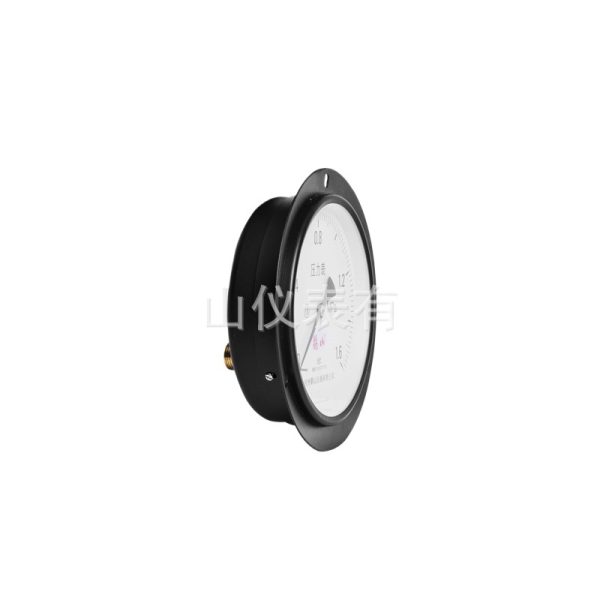 Spring Tube Pressure Gauge Panel Mount Axial with Front Edge Thread M20*1.5 0-1.6 MPa, for General HVAC Pressure Systems - Imagem 2