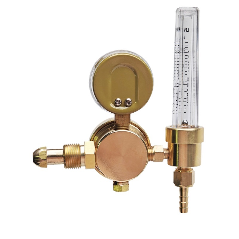 DynaWeld Argon Gas Regulator with Flow Meter (0-25 LPM) for Welding & Industrial Applications, 0-1.6 MPa Outlet Pressure, Replaces 31 Series - Image 2