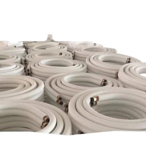 Pure Copper Insulated Refrigeration Connection Tube (3-30m customizable) for HVAC Systems, Pressure Resistant & Durable