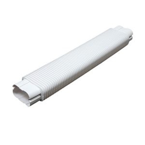 Flexible PVC Air Conditioner Duct Hose (75-160mm Diameter) for HVAC System Decoration & Waterproofing, HE LING Brand