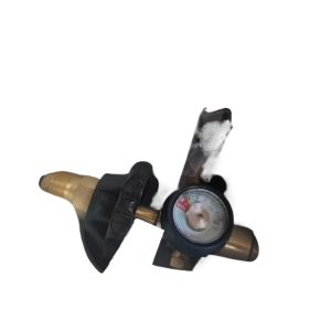 HP Brass Helium Hydrogen Gas Regulator Cylinder Fill Tool with Pressure Gauge (0-3000 PSI) for Balloons & Refilling