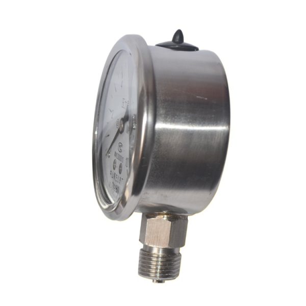 精艺 YN60BF Pressure Gauge (0-1.6 MPa, Radial M14*1.5, 60mm Diameter) for HVAC Systems - 이미지 3