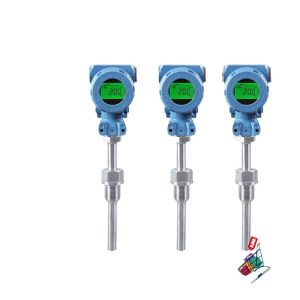 Integrated Explosion-Proof Temperature Transmitter WZPB-240S (4-20mA Output, 24V, PT100, -50 to +450°C) for Industrial Process Control