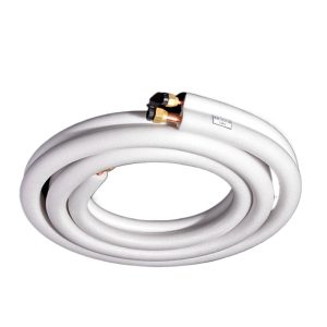 Universal Pure Copper Refrigeration Tubing (6.35mm & 12.7mm OD) with Insulation for Air Conditioners - Replacement HVAC Line Set