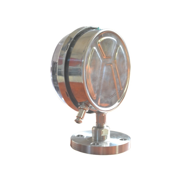 Flange Diaphragm Electrical Contact Pressure Gauge YTXC-150 DN25 (0-0.6 MPa) for HVAC Systems - Image 3