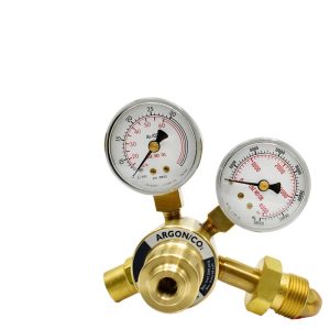 Argon/CO2 Gas Pressure Regulator AR-C02-01 (Max Inlet 3000psig, Max Outlet 60scfh) for Industrial Welding Applications