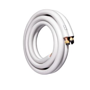Pure Copper Insulated Refrigeration Line Set 6.35mm x 9.52mm for HVAC mini-split, compatible with AC Systems