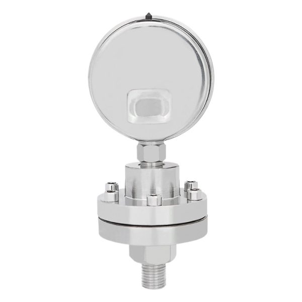 Stainless Steel Diaphragm Pressure Gauge YTP60BF (M14*1.5 Thread, 60mm Diameter) for Corrosive Mediums, 0-0.1MPa to -0.1-2.4MPa - Gambar 3