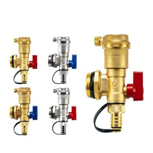 Floor Heating Automatic Air Vent Valve (Full Copper, 1-inch, 1.2-inch) compatible with HVAC Hydronic Radiant Heat Systems