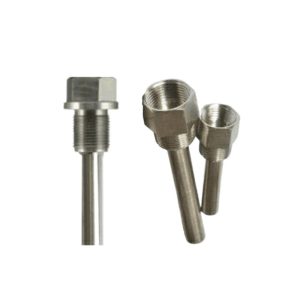 304 Stainless Steel Thermowell (M27*2, NPT1/2, G3/4, M16*1.5 External/Internal Thread) for Bimetal Thermometers
