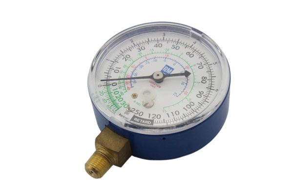 Refrigeration Manifold Gauge (R-22, R-12, R-502) 6.4cm Dial, 17.5 kg/cm2 and 250 psi Measurement for HVAC Systems - 이미지 2