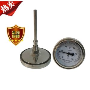 Axial Stainless Steel Bimetal Thermometer WSSF-401 for HVAC Systems