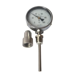 Industrial Bimetal Thermometer WSS-411 (0-100°C) with Radial Connection WSS-411
