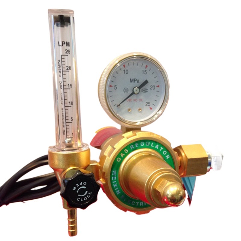 Heated CO2 Gas Regulator WX59 with Flow Meter for MIG/TIG Welding, 0-25 LPM, 0-25 MPa - Image 2