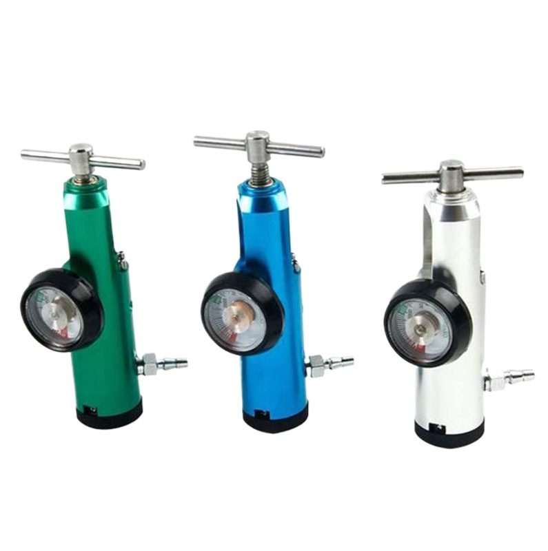 ALCAN Portable Medical Oxygen Regulator with Gauge 0-3000 PSI, Pin Indexed Yoke Inlet 870 for Oxygen Tanks - Image 3