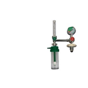 Yongheng HM-YR-86-11 Oxygen Pressure Regulator with Float Flowmeter for Oxygen Cylinders, 0-3500 PSI Input