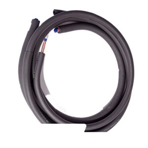 Prepared Copper Refrigeration Line Set Insulation Tube 9.52x0.6mm + 15.88x0.7mm for 3P HVAC Air Conditioners