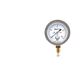 Stainless Steel Diaphragm Pressure Gauge YEB60 Corrosion Resistant High Temperature Micro Pressure Gauge for Gas Pressure Measuring