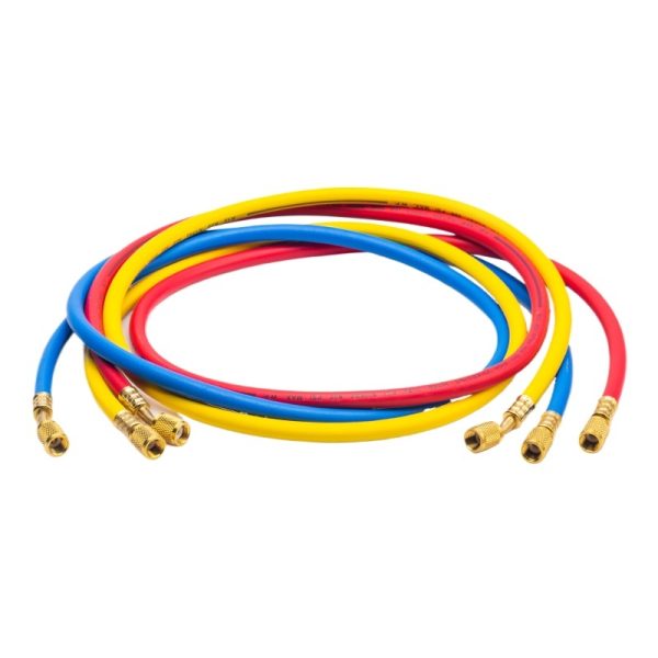 R134a AC Manifold Gauge Set with Dual Gauges and Hoses for Automotive AC Recharging and Diagnostics - รูปภาพ 2