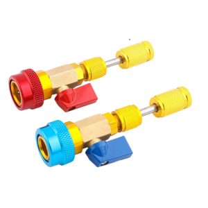 R134a Valve Core Removal Tool (High/Low Side Kit) for Car Air Conditioning Systems