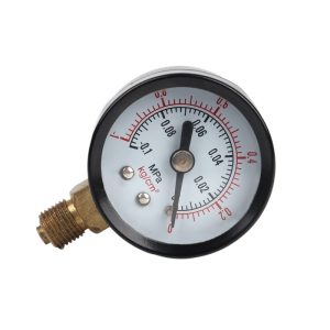 Y40 Y50 Y60 Series Vacuum Pressure Gauge Measuring 0-0.1 MPa/kg/cm², 1.6 & 2.5 Accuracy Class, Radial Axial Thread Connection for HVAC Industry