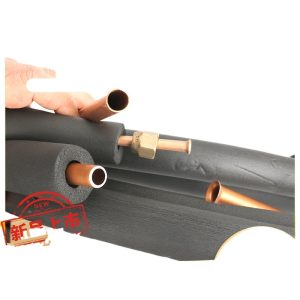 Thickened No-Weld Alloy Air Conditioner Connecting Pipe (Double Tube) for 1P/1.5P/2P/3P/5P AC Units (0.8-1.1mm Thickness)