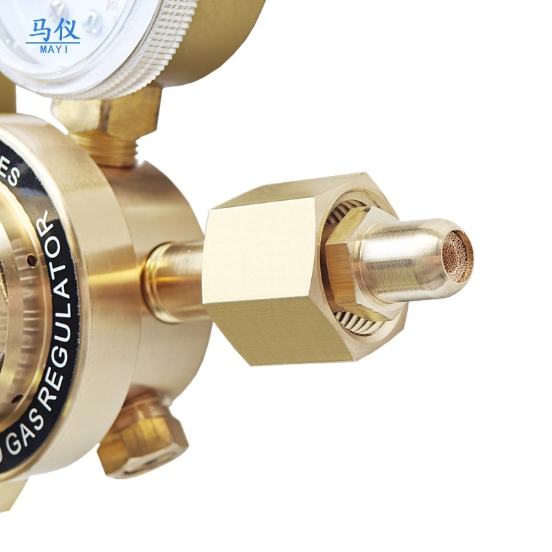 Mixed Gas Pressure Regulator for N2/AR/CO2/HE/AIR (0-4000 PSI) Compatible with High Purity Gas Cylinders - Image 3