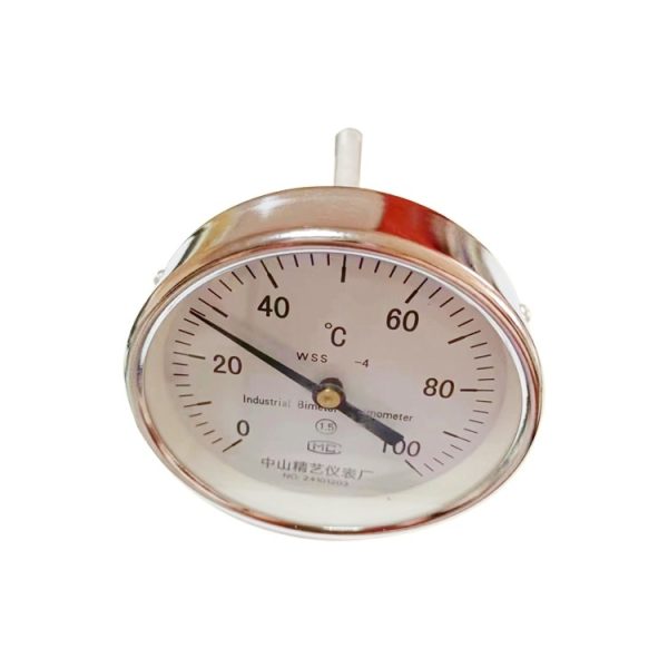 Bi-metallic Industrial Thermometer (WSS-401, 100MM, 0-100°C) for HVAC Systems