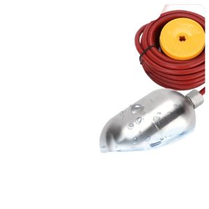 Cable Type High Temperature Resistant Float Switch Stainless Steel Water Level Controller for Water Towers Automatic Water Refill Sensor 12V/24V/36V/48V