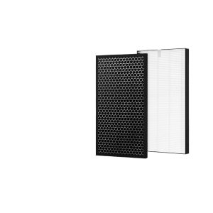 Active Carbon Filter & HEPA Filter Kit for Sharp Air Purifier FZ-D50HF, FZ-D50DF