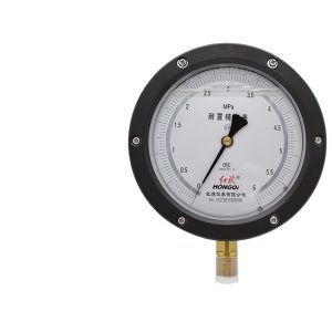 Hongqi YBN-150 Shock-Resistant Precision Pressure Gauge, 0.25/0.4 Accuracy, High Temperature & Corrosion Resistant, M20*1.5 Connection