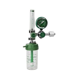 Oxygen Inhaler with Humidifier Bottle and Flowmeter (0-25 MPa) for Medical Oxygen Tanks, ATOR-1